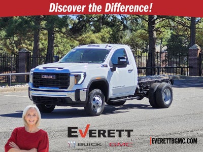 2026 GMC Sierra 3500 HD Chassis Cab 4WD Reg Cab 146" WB, 60" CA Pro