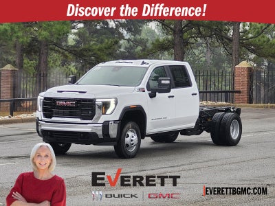 2026 GMC Sierra 3500 HD Chassis Cab 4WD Crew Cab 177" WB, 60" CA Pro