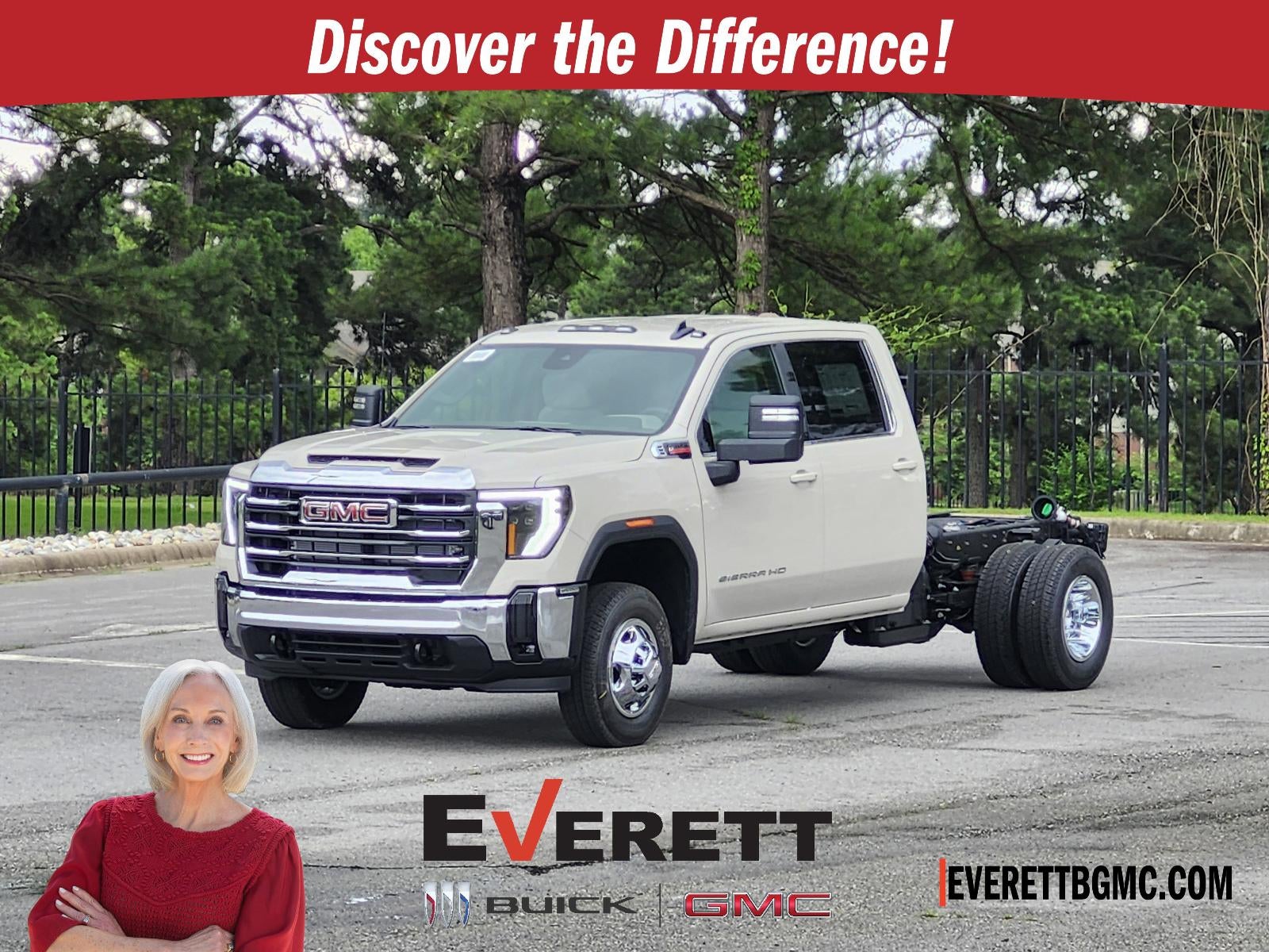 2026 GMC Sierra 3500 HD Chassis Cab 4WD Crew Cab 177" WB, 60" CA SLE