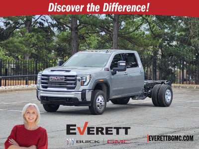 2026 GMC Sierra 3500 HD Chassis Cab 4WD Crew Cab 177" WB, 60" CA SLE