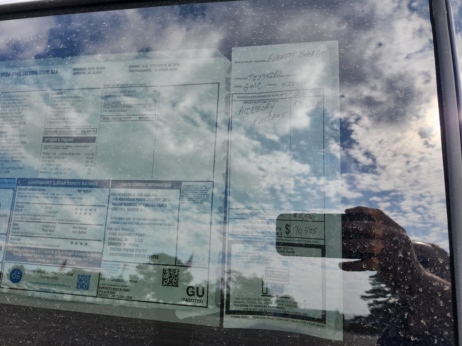 2026 GMC Sierra 1500 Crew Cab Short Box 4-Wheel Drive SLE