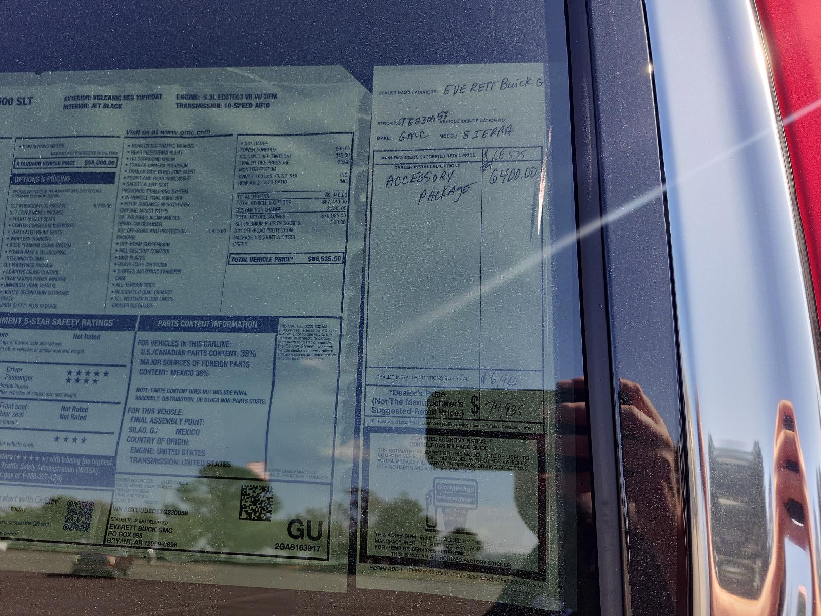 2026 GMC Sierra 1500 Crew Cab Short Box 4-Wheel Drive SLT