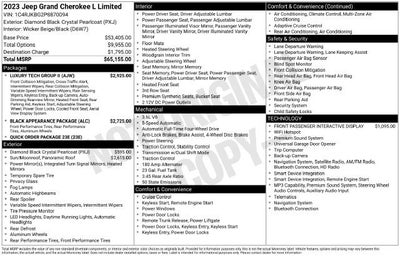 2023 Jeep Grand Cherokee L Limited 4x4