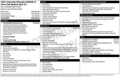 2021 Chevrolet Silverado 2500 HD LT