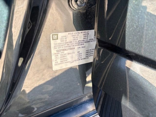 2018 Chevrolet Colorado 4WD Z71