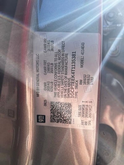 2026 Chevrolet Colorado Trail Boss