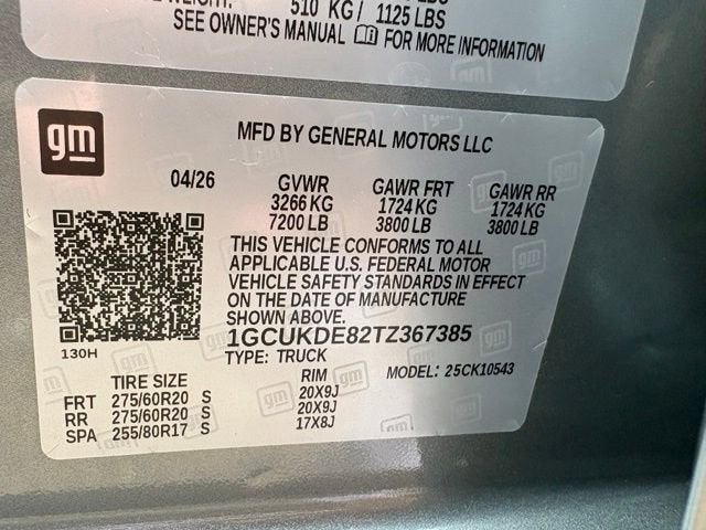 2026 Chevrolet Silverado 1500 LT