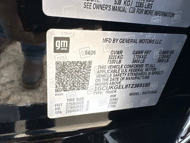 2026 Chevrolet Silverado 1500 LTZ