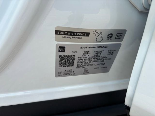 2026 Chevrolet Traverse LT