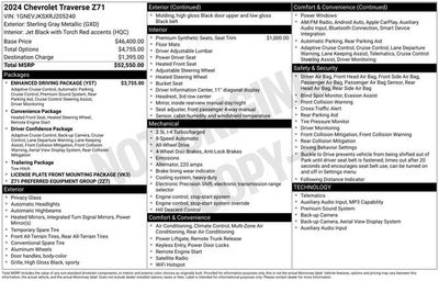 2024 Chevrolet Traverse Z71