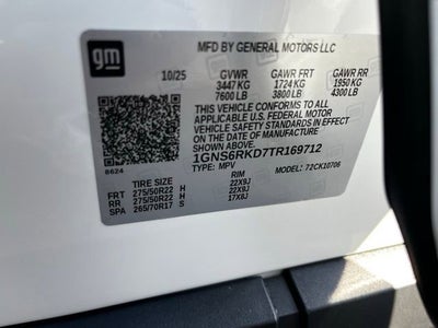 2026 Chevrolet Tahoe RST