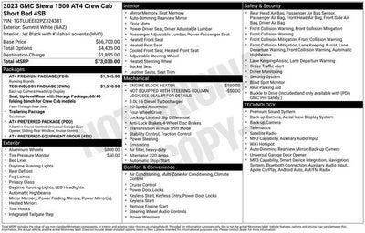 2023 GMC Sierra 1500 AT4