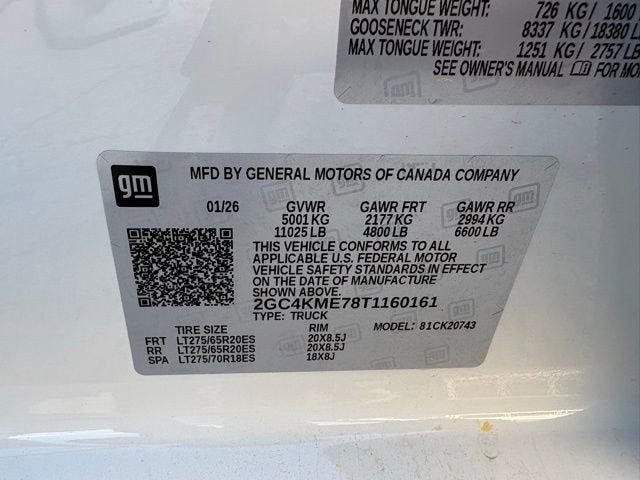 2026 Chevrolet Silverado 2500 HD Custom