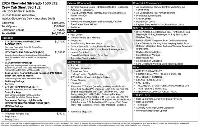 2024 Chevrolet Silverado 1500 LTZ