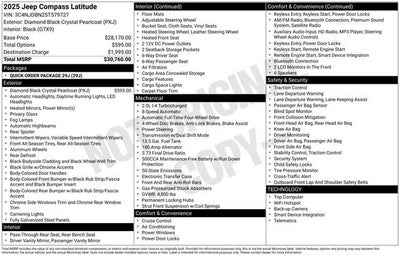 2025 Jeep Compass Latitude