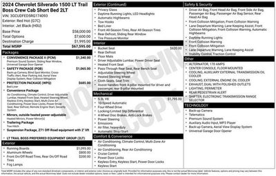 2024 Chevrolet Silverado 1500 LT Trail Boss