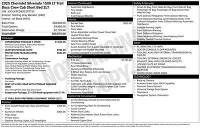 2025 Chevrolet Silverado 1500 LT Trail Boss