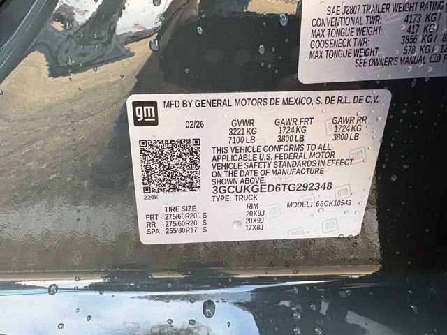 2026 Chevrolet Silverado 1500 LTZ