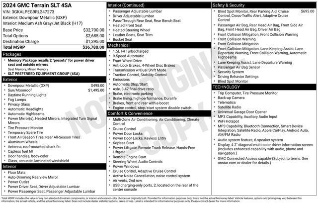 2024 GMC Terrain SLT
