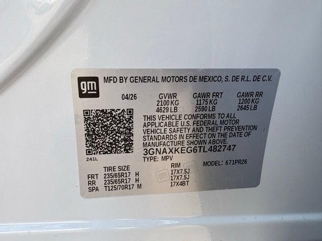 2026 Chevrolet Equinox ACTIV