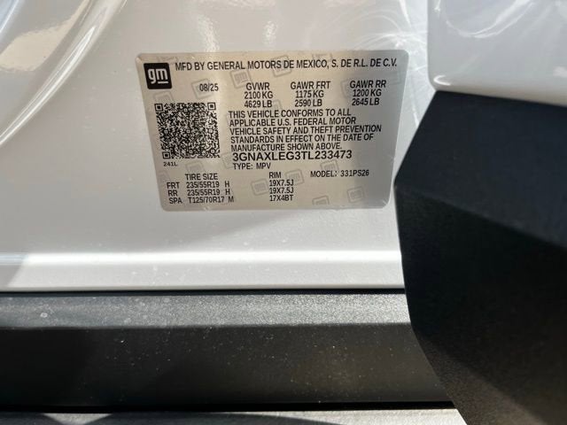 2026 Chevrolet Equinox RS