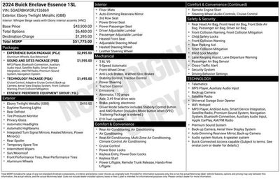2024 Buick Enclave Essence