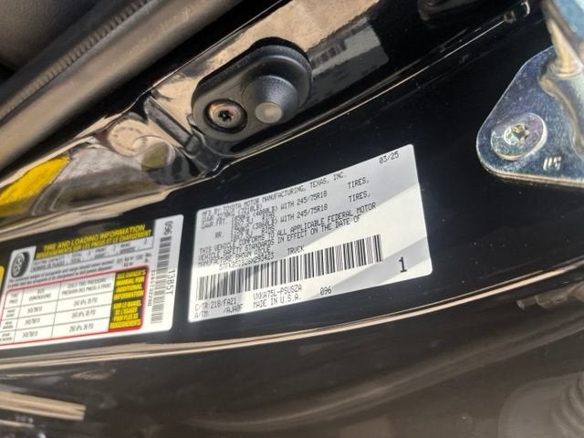2025 Toyota Tundra SR