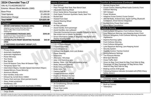 2024 Chevrolet Trax LT