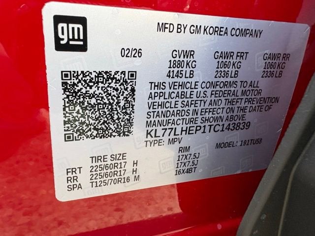 2026 Chevrolet Trax LT