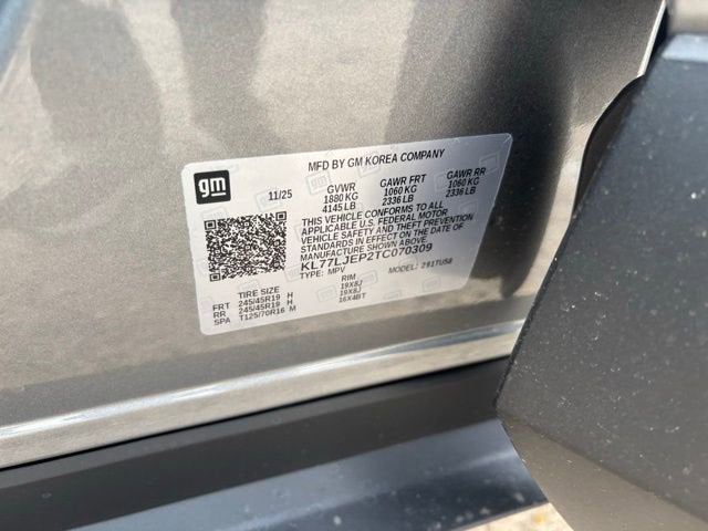 2026 Chevrolet Trax 2RS