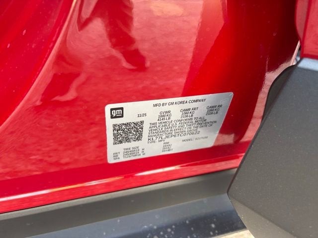 2026 Chevrolet Trax 2RS