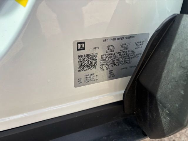 2025 Chevrolet Trax 2RS