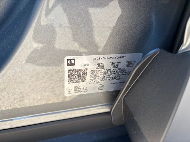 2026 Chevrolet Trax 2RS