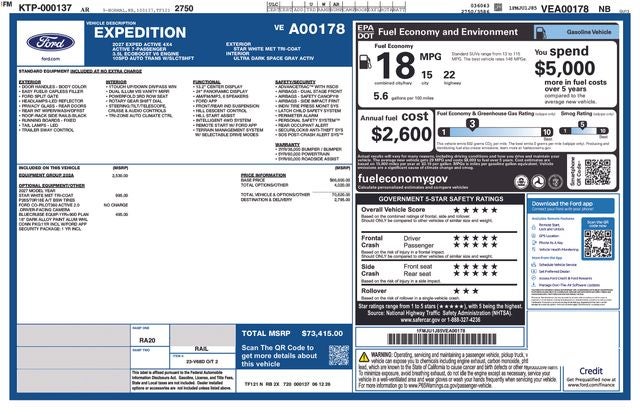 2027 Ford Expedition Active