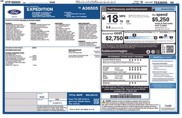 2026 Ford Expedition Platinum