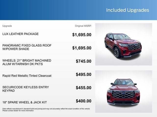 2026 Ford Explorer Platinum