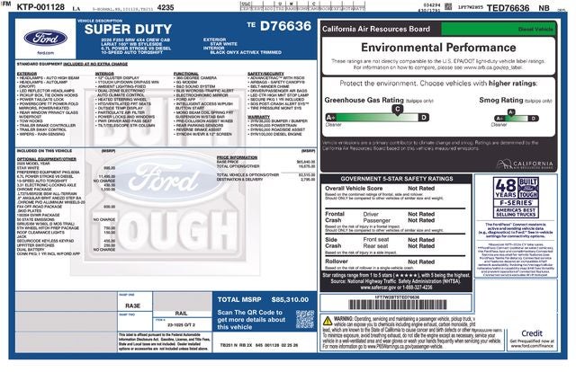 2026 Ford F-250SD Lariat