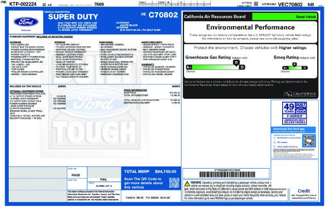 2027 Ford F-250SD Platinum