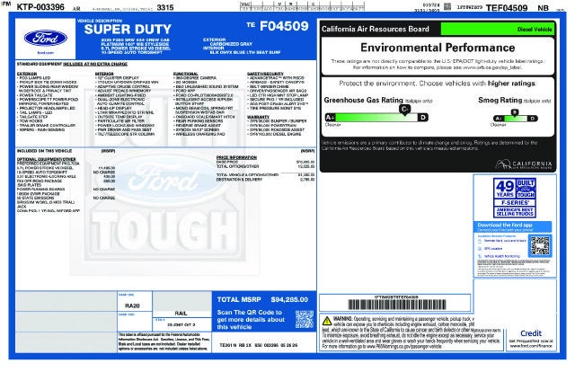 2026 Ford F-250SD Platinum