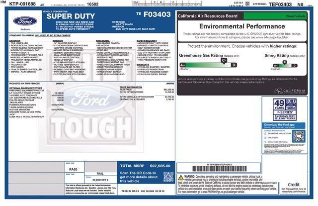 2026 Ford F-350SD Platinum