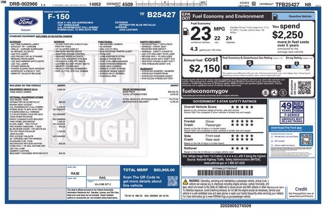 2026 Ford F-150 King Ranch
