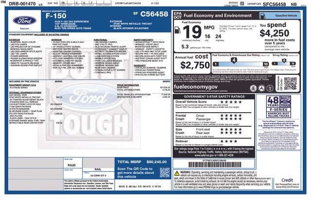 2025 Ford F-150 Platinum