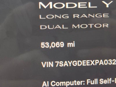 2023 Tesla Model Y Long Range