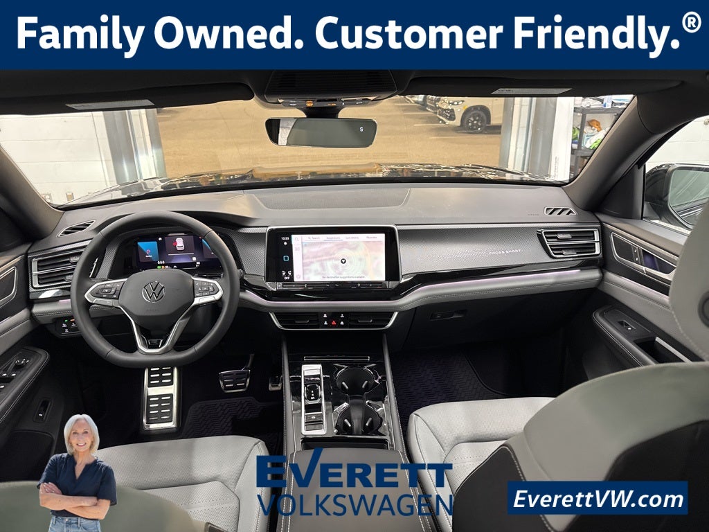 2026 Volkswagen Atlas Cross Sport 2.0T SEL R-Line Black