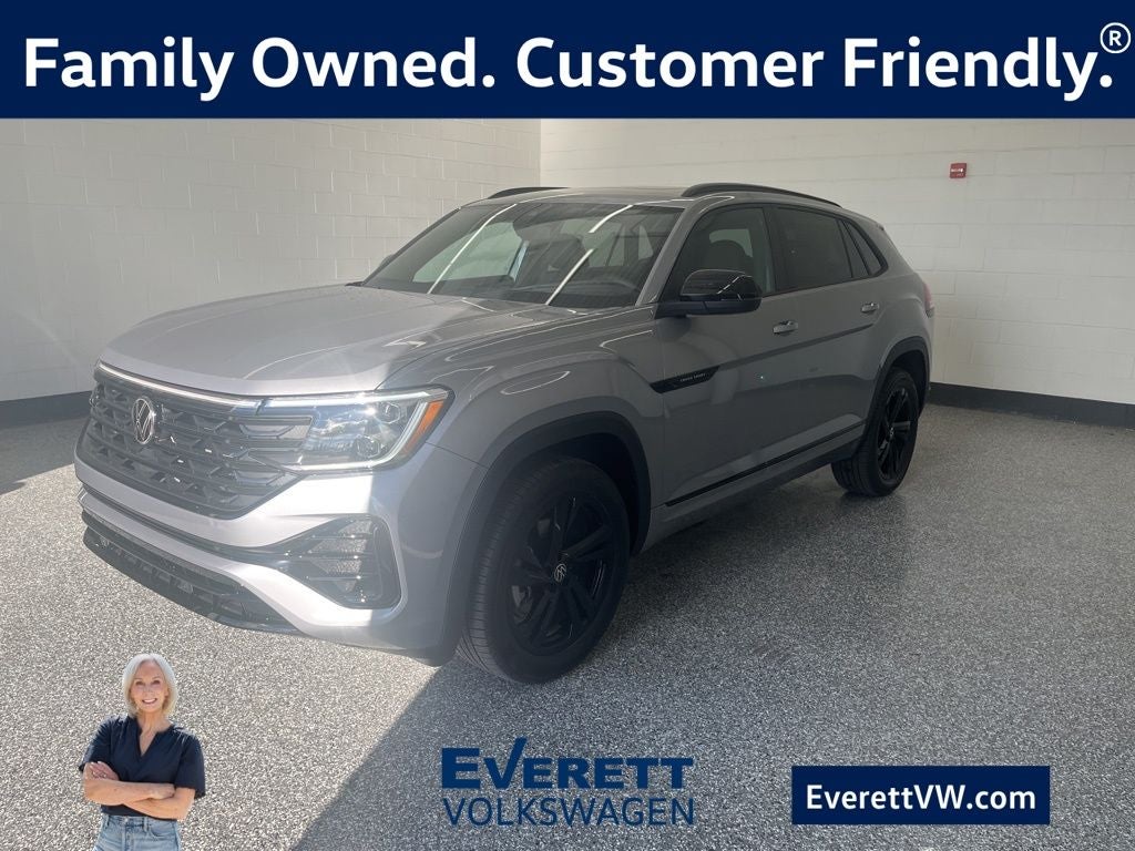 2026 Volkswagen Atlas Cross Sport 2.0T SEL R-Line Black