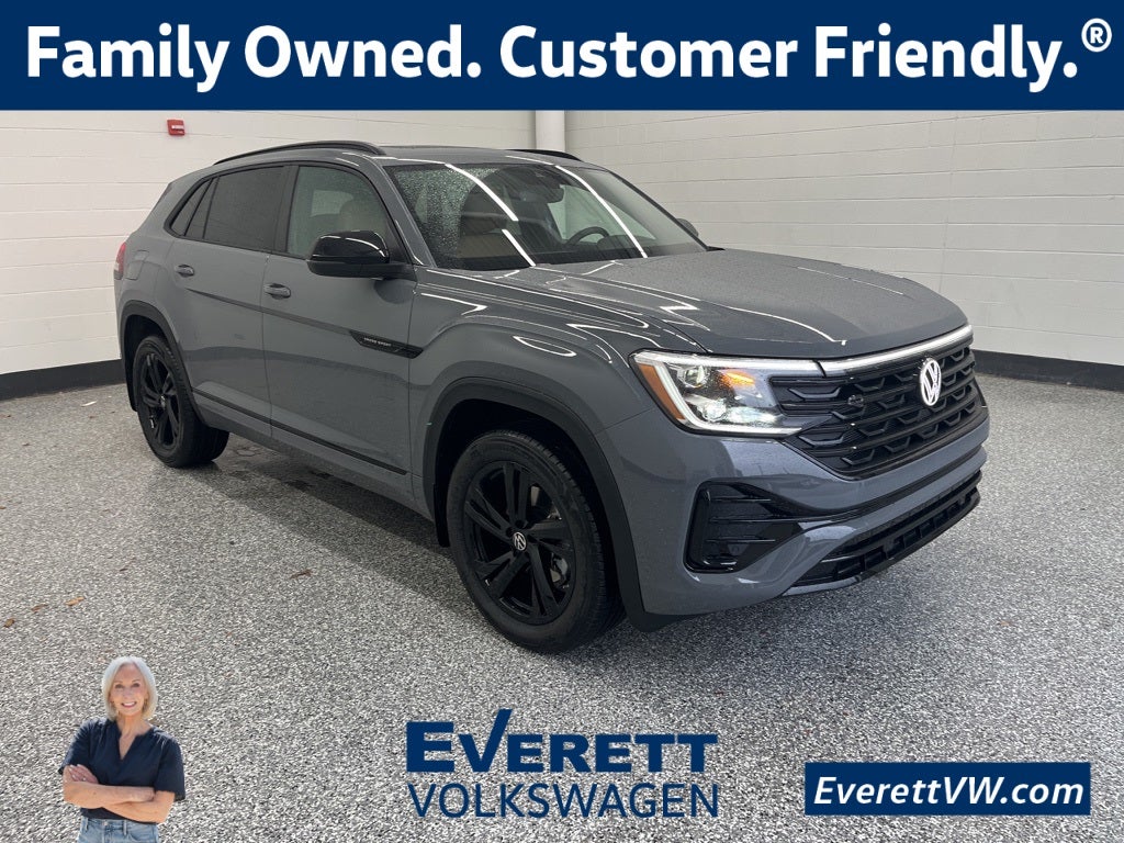 2026 Volkswagen Atlas Cross Sport 2.0T SEL R-Line Black
