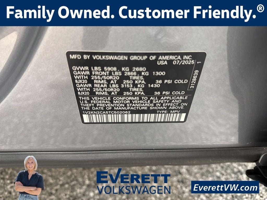 2026 Volkswagen Atlas 2.0T SE w/Technology