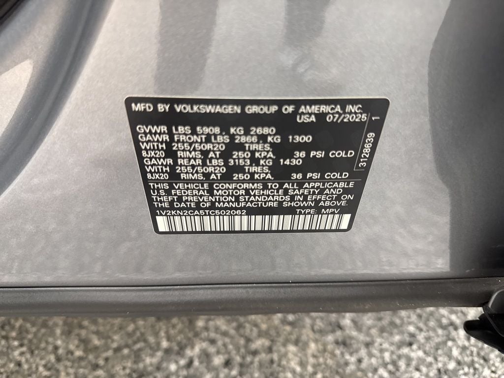 2026 Volkswagen Atlas 2.0T SE w/Technology