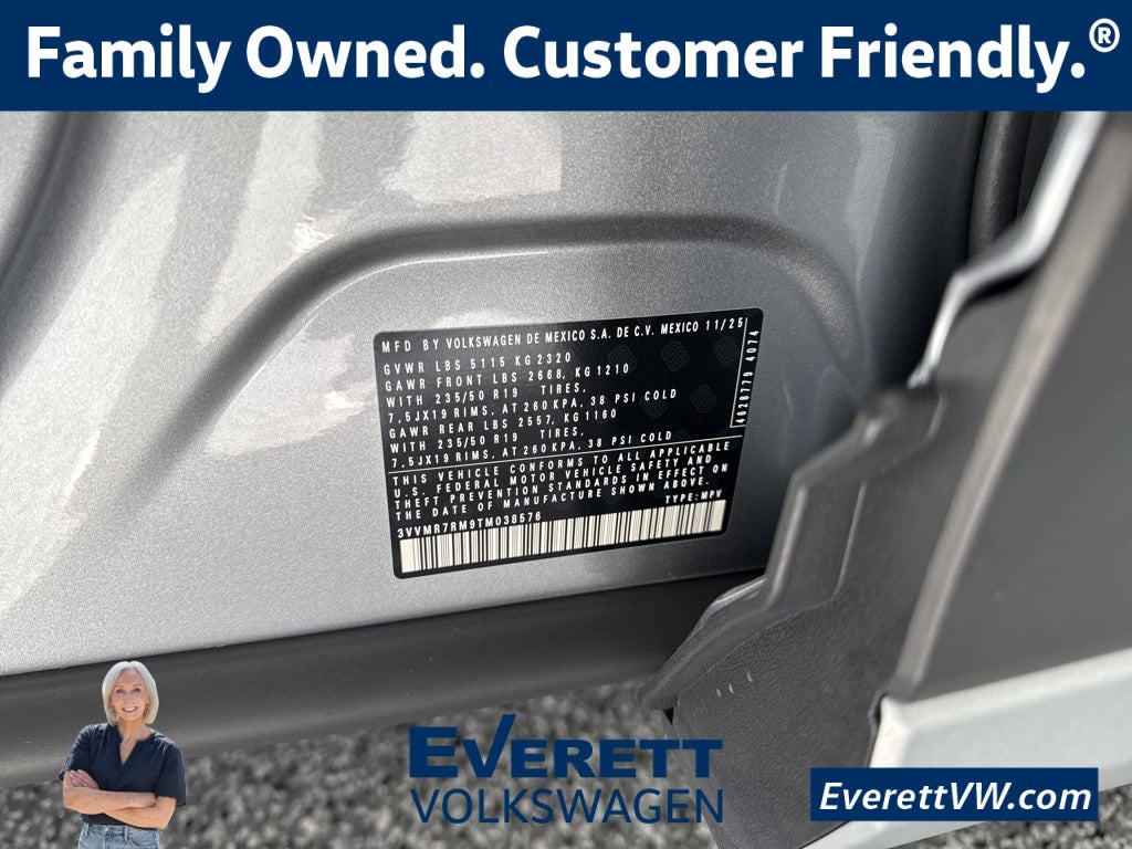 2026 Volkswagen Tiguan 2.0T SE