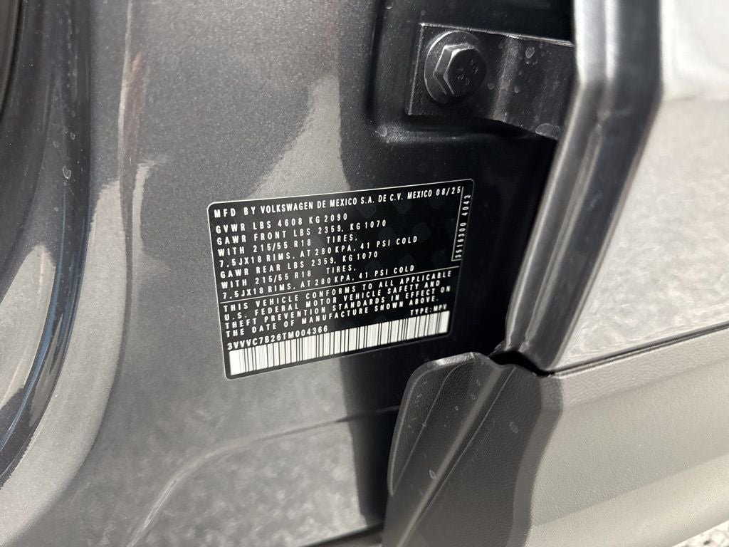 2026 Volkswagen Taos 1.5T SE